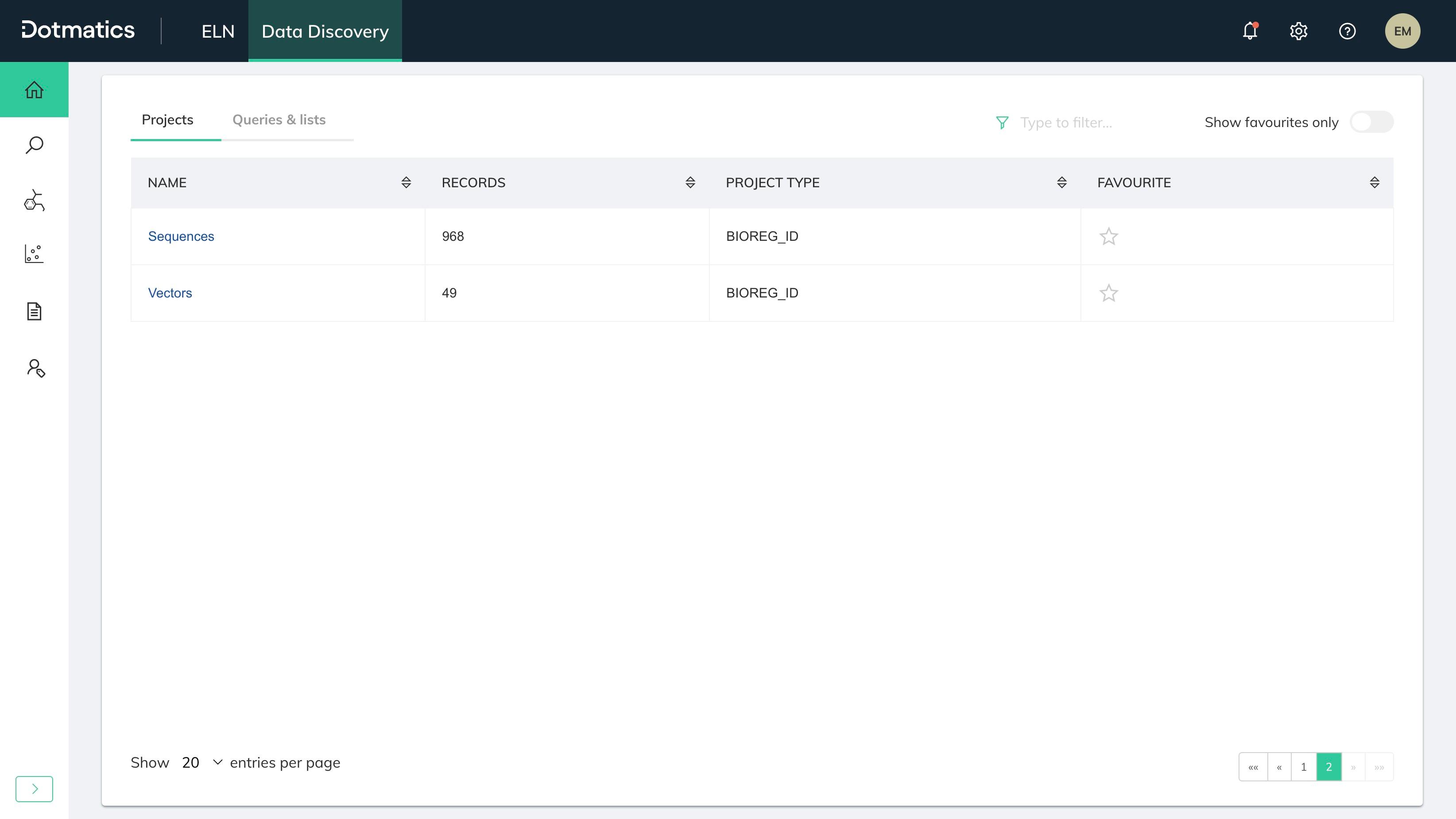 [WEB] Data Search - Vectors